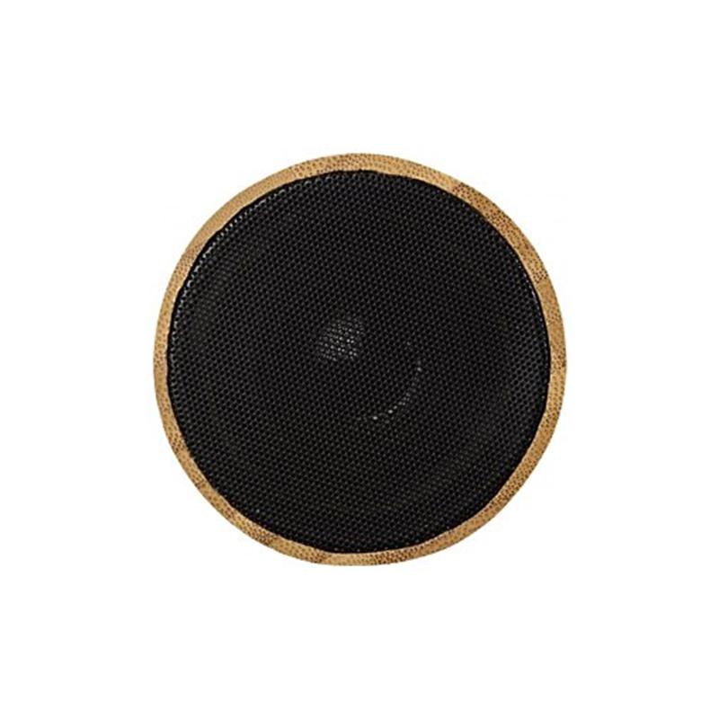 Zephyra - Bamboo Bluetooth Speaker with logo